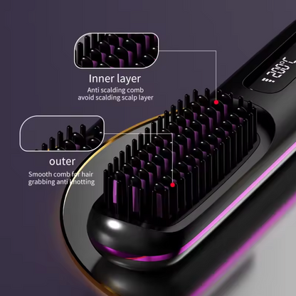 Heating Straight Hair Comb